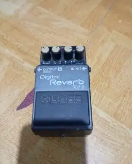EFEK BOSS DIGITAL REVERB RV 2 JAPAN