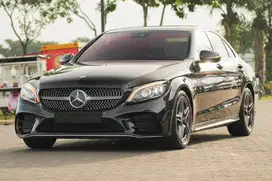 Dark Knight! Mercedes Benz C300 AMG Facelift 2019 c200 330i 520i 530i