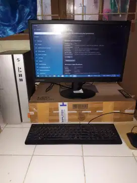 Komputer Desktop Lenovo kondisi seperti baru