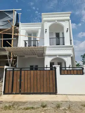 Rumah 2 lantai modern di kavling AL Cluster Dahlia Grand depok city