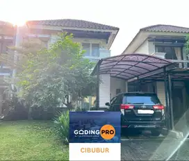 Dijual Rumah Asri, siap Huni semi furnish di Legenda Wisata Cibubur