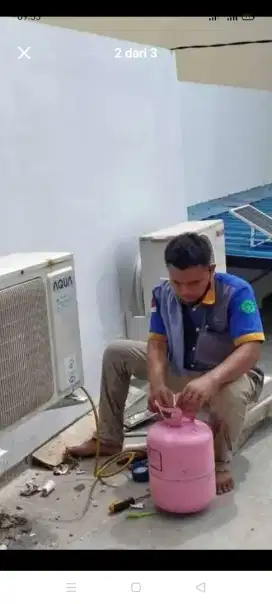 jasa servis ac kulkas meain cuci kompa air dll