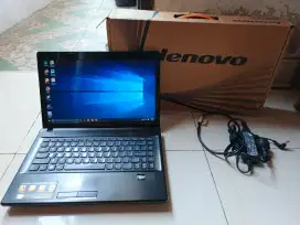 Laptop Lenovo Ram 8gb layar 14inch windows 10 siap pake ktk mnus(Nego)