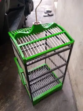 kandang burung kecil fiber