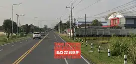 Tanah LD 93 mtr, Sltn Gerbang TOL MADIUN, Strategiss