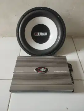Power 4ch Cello Dan Subwoofer 12 Carman