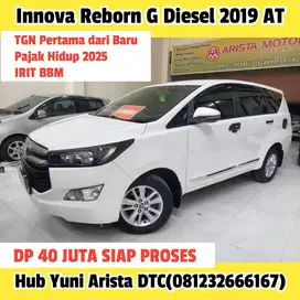 Innova Reborn G Diesel Matic 2019 TGN1 WarnaPUTIH Siap Pakai Terawat