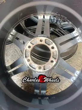 Jual velg + ban lenzo r20 6x139,7 fortuner pajero triton hyundai dll