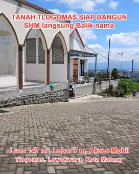Tanah Tlogomas siap Bangun kawasan kost mahasiswa