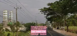 Tanah Zona Industri LD 145 mtr, dekat Gerbang TOL CARUBAN, Baguss