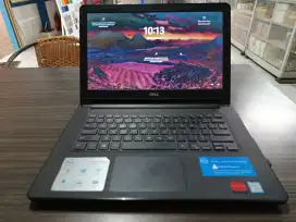 Laptop Dell 3476 prosesor i7 ram 8 gb SSD 256gb lengkap, siap COD