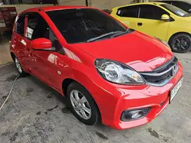 Honda Brio 1.2 E Cvt 2017 Merah Metalik