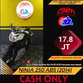 NINJA 250 ABS 2014 BAYAR VIA SHOPEE TOKPED KREDIVO INDODANA AKULAKU CC