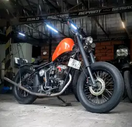 Honda Megapro Custom Chopper Bobber PAJAK ON ISTIMEWA