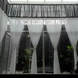 Beli Gorden Blackout Sekat Klinik Hordeng Pintu Gordyn Vitrase