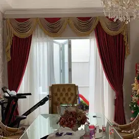 Supplier Tirai Gorden Jendela Gordyn Mewah Hordeng Model Terbaru Murah