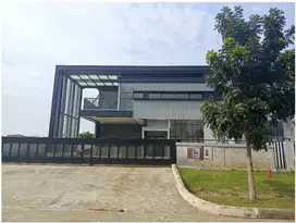 Dijual gudang smart hub 3in1 siap huni ready kawasan strategis jababek