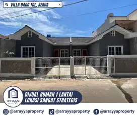 RUMAH BARU CANTIK 1 LANTAI DI VILA DAGO TOL -AH738