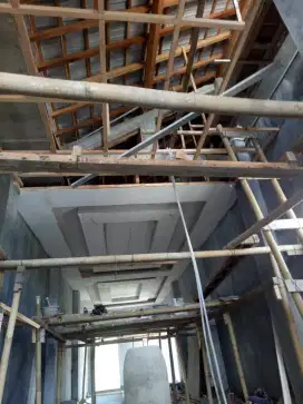 Pemasangan plapon gypsum