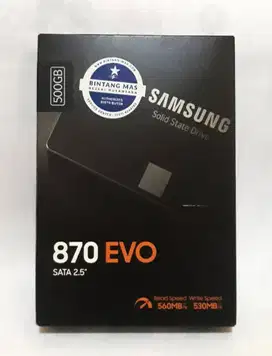 SSD Samsung 870 EVO 500GB KONDISI NEW & ORIGINAL