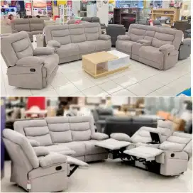 SET SOFA RECLINER 14JTAN BISA CICIL