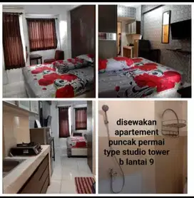 Puncak Permai Studio Furnished dekat Darmo,Citraland,Wiyung,UNESA