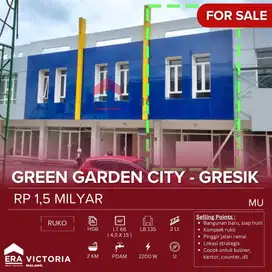 Ruko Jual Bangunan Baru Siap Huni Komplek Ruko Pinggir Jalan Ramai