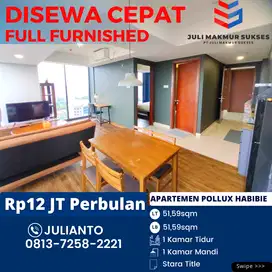 Disewa CEPAT Apartemen 1BR di Pollux Habibie Batam Center
