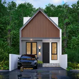Dijual Rumah Scandinavian Ada Rooftop di Kukusan, Ui Depok