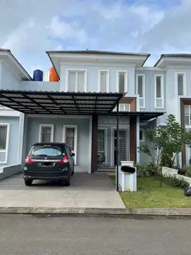 Dijual Furnished Sudah Diplur, Canopy Depan - Belakang, Chiara