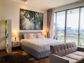dijual rumah pik ukuran 10x20 golf island full furnish mewah 3 lantai