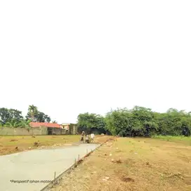 Tanah Kavling, Cicil 12x Bunga 0%, 10 Menit Terminal Bubulak