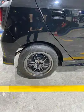 velg rpf1 gunmetal dark + ban potenza