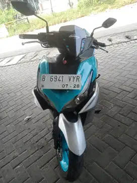 MTR Aerox 155 full orisinil plat Tangerang kota STNK 1 Thn panjang
