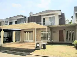 Disewakan Rumah Cantik Modern Siap Huni di De Park Cajuputi Bsd