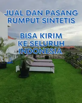 Jual dekorasi rumah (rumput sintetis)