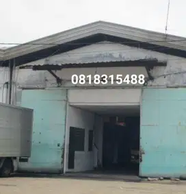 Jual Gudang Margomulyo Permai deket tol