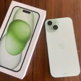 Iphone 15 128 Ibox green garansi on