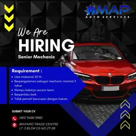dibutuhkan mekanik mobil eropa