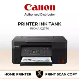 Printer Canon G2770 Baru Segel – Print, Scan, Copy – Super Hemat Tinta