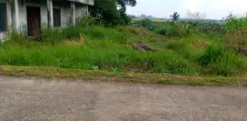 Tanah darat di pinggir jalan desa singasari, jonggol, bogor, jabar