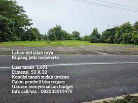 Tanah nol jalan raya kupang jetis mojokerto