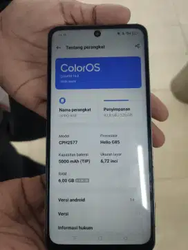 Oppo A58 ram 6/128