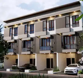 Ruko modern 2 lantai di depan pabrik olimpik kedung halang bogor