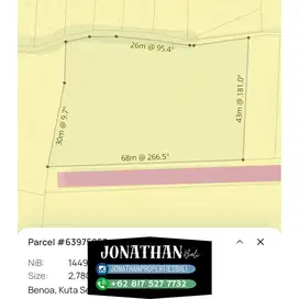 DIJUAL CEPAT MURAH TANAH DALAM CLUSTER KOMPLEK - Lsar