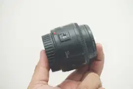 CANON EF 50mm F1.8 II Lensa Fix DSLR EOS 50 1.8