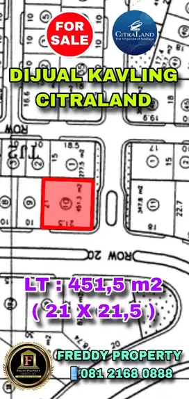 ( TERMURAH ) JALAN : RAYA CITRALAND ( DEKAT PATUNG SINGA )
