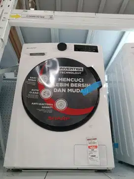 Kredit Kredivo Mesin Cuci Sharp 8KG Bunga 0 Tanpa Dp