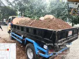 Jasa angkutan puing dan pengurugan tanah