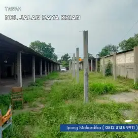 Tanah Dijual di Sidoarjo Pinggir Jalan Raya Krian